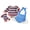 Blue+Rainbow Striped, variant on RUINIXCW Toddler Baby Girl Halloween Costume Newborn Infant Girl Spring Fall Outfit Long Sleeve Rainbow Striped Romper Suspender Skirt Stockings Set