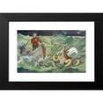 thumbnail image 2 of Udo Keppler 18x13 Black Modern Framed Museum Art Print Titled - Don't Shoot! I’Ll Let Go! (1914), 2 of 5