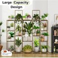 thumbnail image 2 of Plant Stand Indoor 30 Pots Large Plant Shelf Wide Tall Outdoor Plant Holder Wood for Multiple Plants Plant Rack for Living Room Garden Balcony Flower, 2 of 7