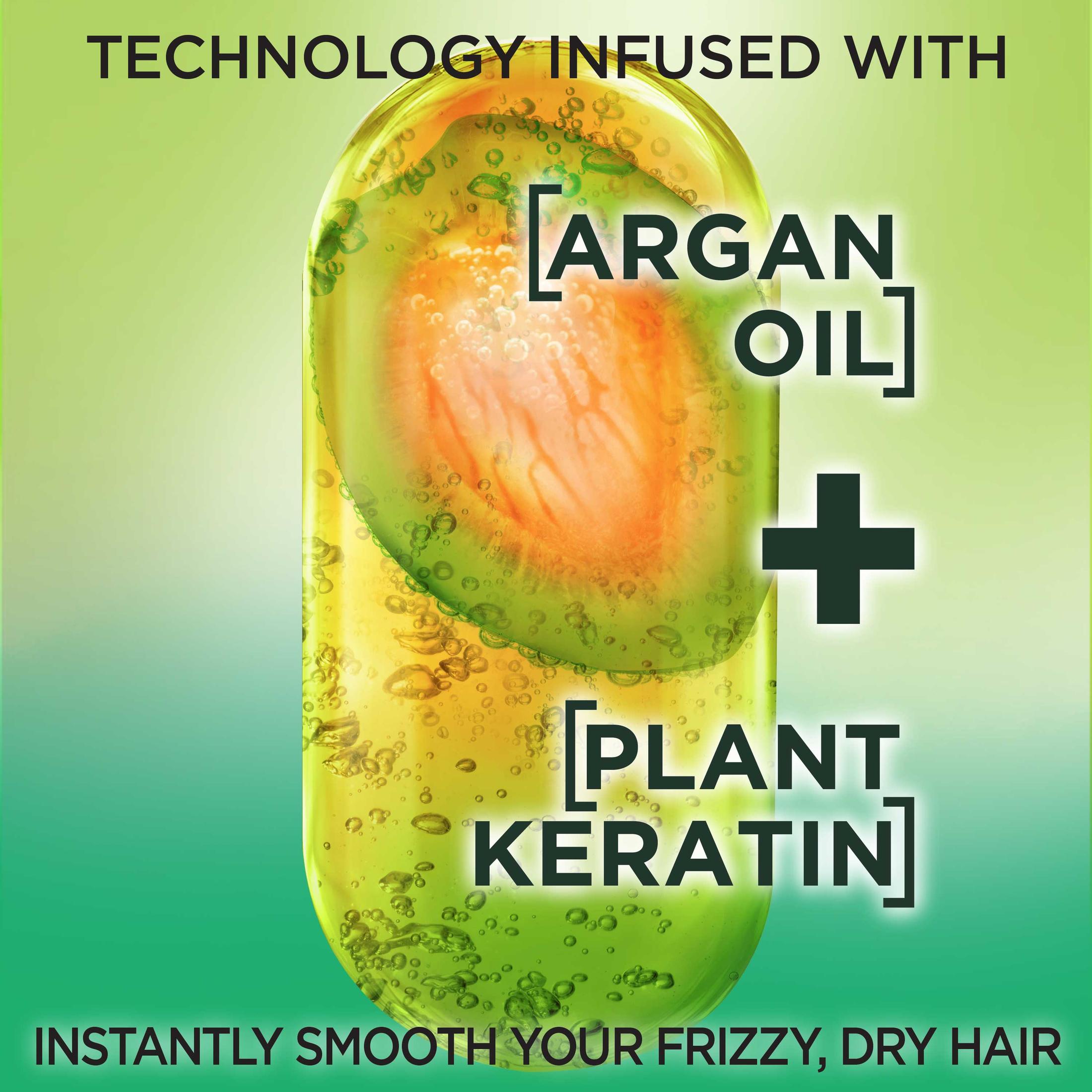 Garnier Fructis Sleek and Shine Leave In Conditioner with Argan Oil, 10.2 fl oz - image 5 of 9