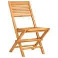 thumbnail image 2 of vidaXL 5 Piece Garden Dining Set Solid Wood Teak, 2 of 5