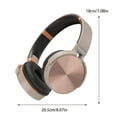 thumbnail image 3 of CXALSSY X3 Active Noise Cancelling Headphones, Over-Ear Headphones with Mic for Kids/Adults/Teen/School/TV, Gray, 3 of 6