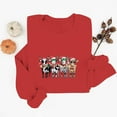 thumbnail image 4 of Ailaofu Chandail de Noël pour Femmes Col Rond Cadeaux de Noël Haut Décontracté Manches Longues, 4 of 6