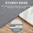 thumbnail image 2 of Woven Area Rug x Ft Washable Rugs for Entryway Non Slip Braided Throw Rugs Bedroom Rugs Cotton Entry Rug Cotton Floor Carpet for Bedroom Dining Room Living Room Orange/Tan/, 2 of 8