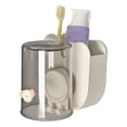 thumbnail image 2 of Outdor Practical Bathroom Sump Organizer For Toothbrushes And Mouthwash Cups Wall M Mounted Storage Rack For Countertop Tidy Space Hassle Cleaning, 2 of 4