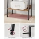 thumbnail image 5 of VASAGLE - Estantería, estante estrecho de 5 niveles, 11.8 x 23.6 x 66.9 pulgadas, estante de escalera para oficina en casa, sala de estar, dormitorio, cocina, color café rústico y negro tinta, 5 of 6