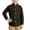 Army Green, variant on Boys Green Long Sleeve Shirt Rayon Relaxed Fit Mandarin Collar Casual Breathable Button Down Top,Size 2 T