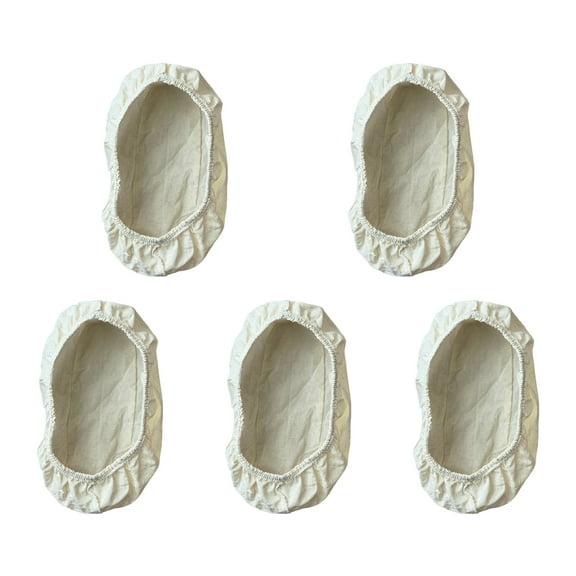 Set Of 5 Sourdough Bread Proofing Basket Liners Round Cloth Covers Dough Proofing Cloth For Baking Enthusiasts