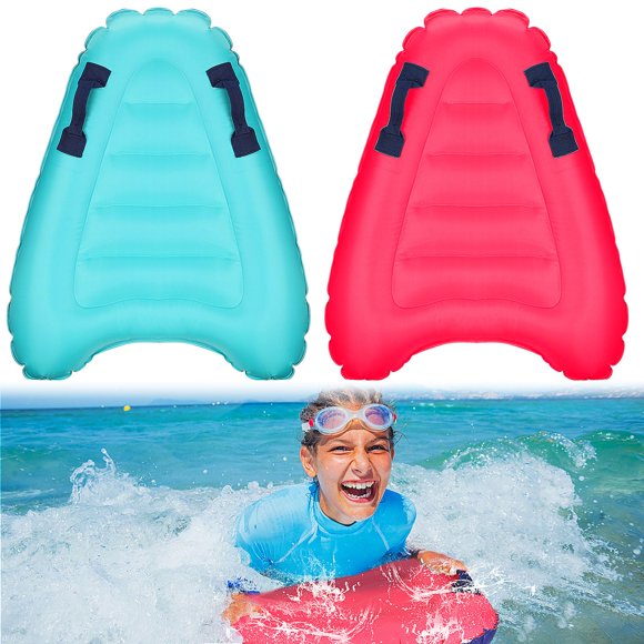 Tablas inflables de surf y body Leitee, 2 unidades, para niños, 70 x 52 x 15 cm