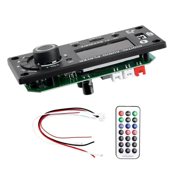 APPLAYERR 2x50W Bluetooth 5.0 Amplifier Decoder Board USB TF AUX MP3 WMA WAV FLAC Remote Control