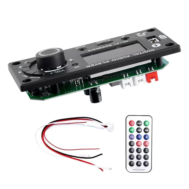 DC7-25V MP3 Decoder Board 2*50W Bluetooth Amplifier Car Audio Player FM Radio TFTAPDRA Spare Part