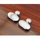 thumbnail image 1 of Clip de espejo de ba?o, juego de clips de espejo, clip de vidrio, clip de fijación, accesorios de soporte ovalados adecuados para espejos de 4-7 mm de espesor (4 piezas) ShuxiuWang 8390612221095, 1 of 1