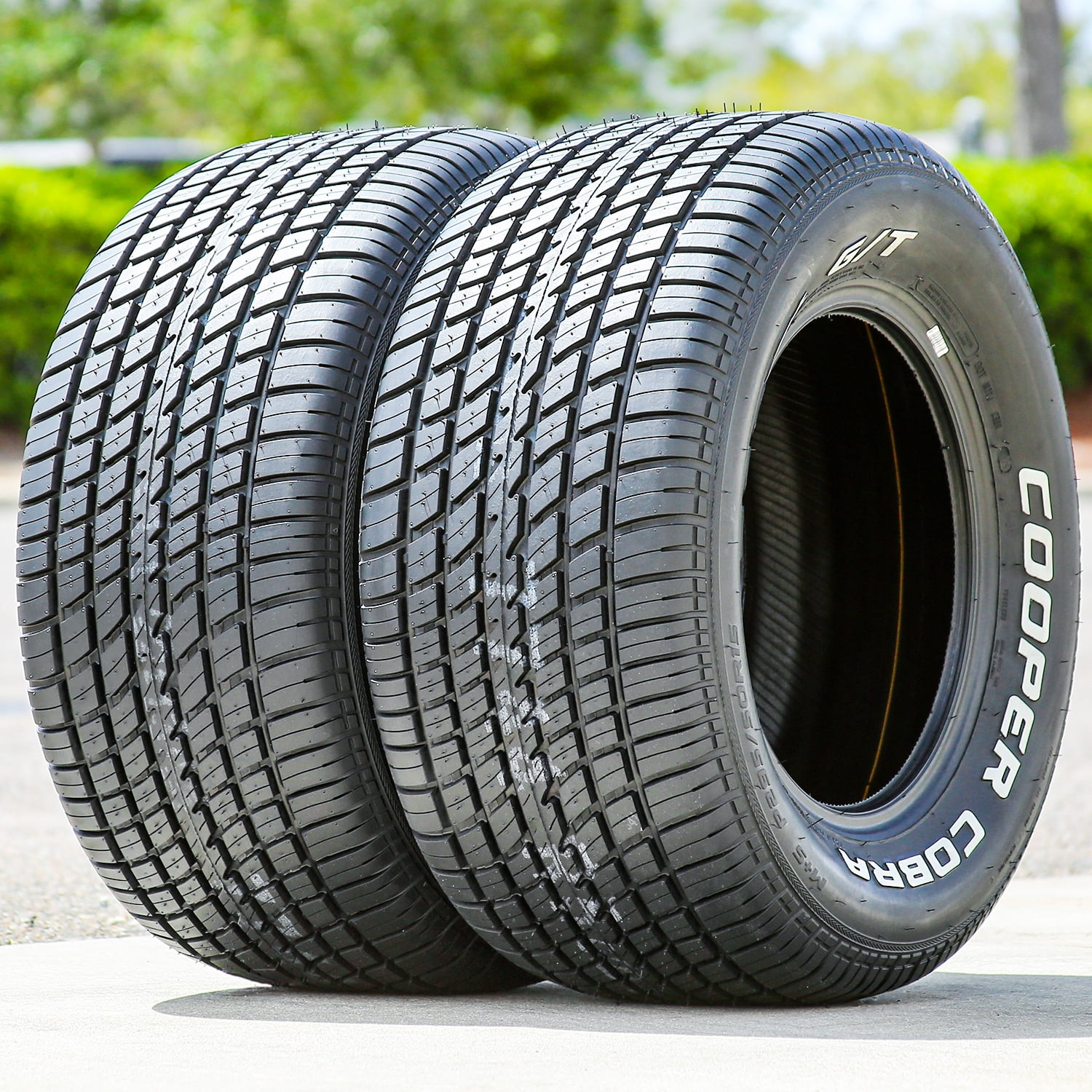 Set of 4 Cooper Cobra Radial G/T 295/50R15 105S a/s All Season Tires