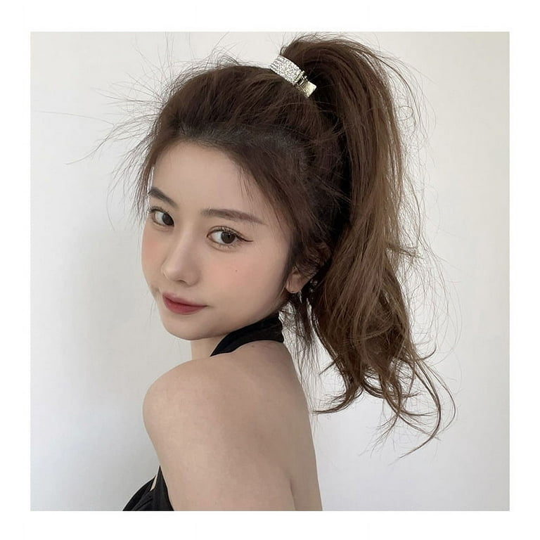 Long ponytail deals holder