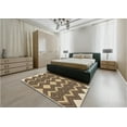 thumbnail image 5 of Ahgly Company Machine Washable Indoor Rectangle Transitional SandyBrown Area Rugs, 3' x 5', 5 of 7