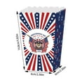 thumbnail image 3 of Independence Day Popcorn Treat Boxes,4th of July Snack Bowl Party Supplies,Patriotic Popcorn Party Supplies Popcorn Containers For 4th of July Patriotic Presents,Disposable Tableware Paper Set(8pc), 3 of 9
