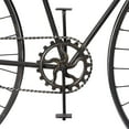 thumbnail image 4 of DecMode Black Metal Bike Wall Decor with Seat and Handles, 4 of 14