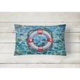 thumbnail image 2 of Carolines Treasures BB5344PW1216 Life Saver Canvas Fabric Decorative Pillow  12H x16W multicolor, 2 of 4