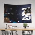 thumbnail image 4 of Gaeub 2025 Happy New Year 2 Print Tapestry Wall Hanging(60x40 inches),Tapestry Home Decor,Wall Art for Living Room Bedroom Home Decor, 4 of 8