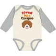thumbnail image 3 of Inktastic Cavapoo Dog Gift Boys or Girls Long Sleeve Baby Bodysuit, 3 of 5