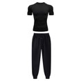 thumbnail image 1 of Anime Jujutsu Kaisen Compression Set Performance GYM Set Men‘s Athletic Workout Quick Dry Shirts+Sweatpants Unisex Sportwear, 1 of 7