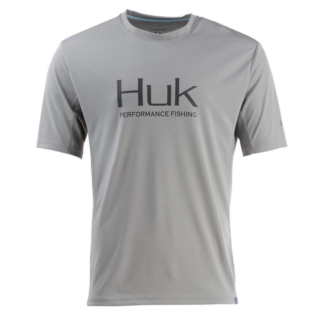 Huk Men's Icon Short Sleeve Fishing 