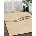 thumbnail image 3 of Ahgly Company Machine Washable Indoor Square Transitional Moccasin Beige Area Rugs, 7' Square, 3 of 7