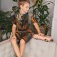 thumbnail image 4 of Balery Jungle Meditating Lion Conjunto de Pijama Infantil de Manga Corta con Estampado – Ropa de Dormir de Algodón Suave-Large, 4 of 6