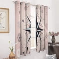 thumbnail image 2 of Retro Sail Modern Window for Living Room Curtains for Child Bedroom Kitchen Decor Blinds Drapes, 2 of 7