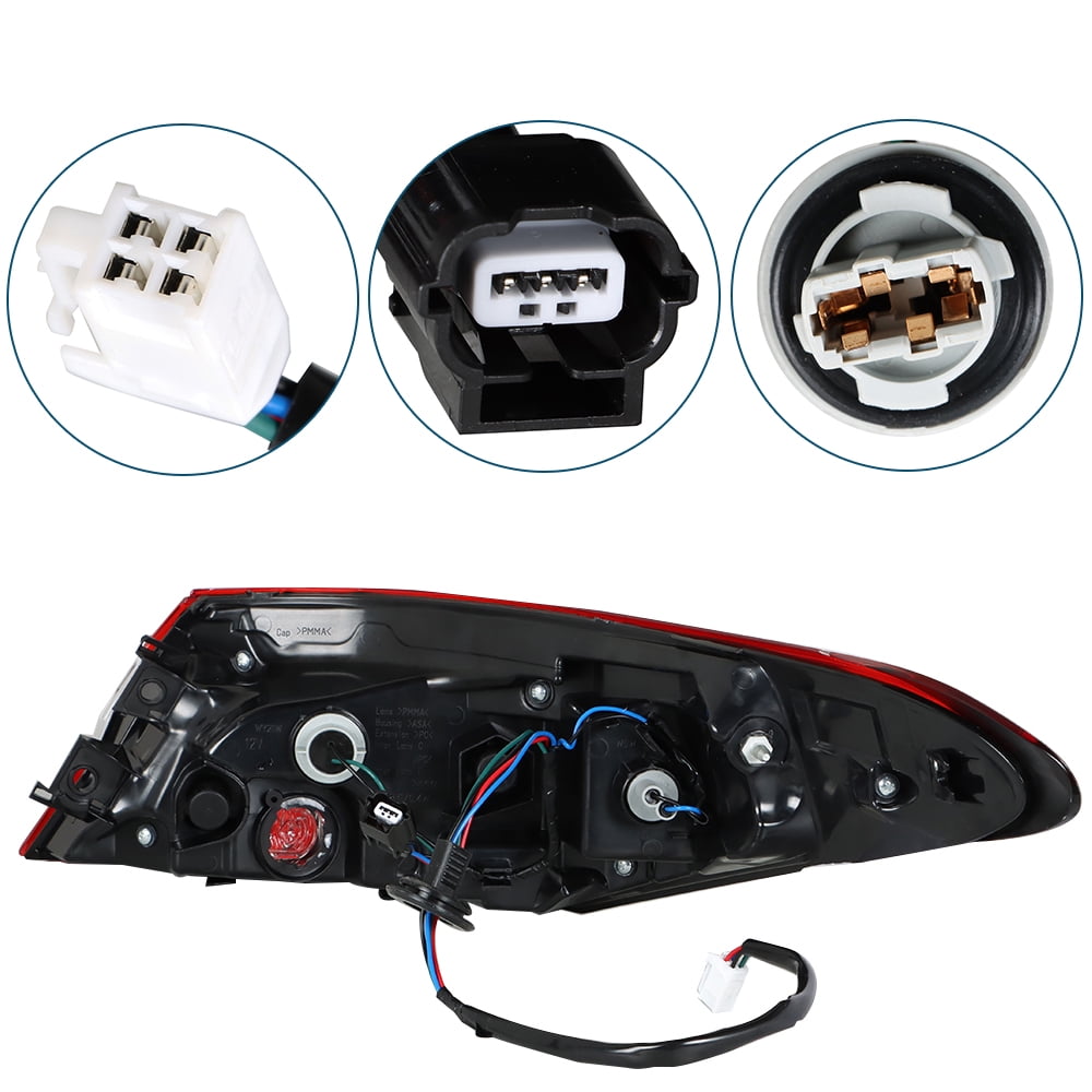LABLT Left Side Outer Brake Tail Light Lamp For 2018 2019 2020 Toyota Camry SE LE