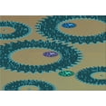 thumbnail image 1 of Ahgly Company Indoor Rectangle Patterned Dinosaur Green Area Rugs, 5' x 7', 1 of 6