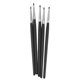 thumbnail image 1 of 5 piezas moldeadores de goma de silicona modelado de arcilla herramientas de negro Baoblaze modeladores de arcilla, 1 of 8