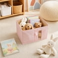 thumbnail image 7 of Storage Bin, Closet Organizer, Fabric Wardrobe Storage Box with Front Window Handles Foldable Container for Clothes Underwear, 7 of 7