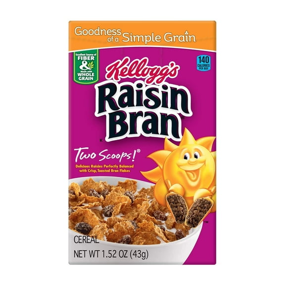 Raisins Bran 72 Case 1.52 Ounce