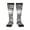 2 Black-1, variant on Women's Knee High Socks Thin Blue Line Flag Police Outdoor Casual Tube Socks