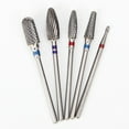 thumbnail image 4 of Electric Nail Cuticle Clean Polishing Grinding Barrel Head - 5 5 Bits, 4 of 8