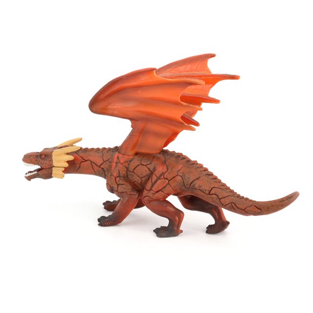 Jouet Modèle Capacité Cognitive Sans Bavure Sans Odeur Statue Fire Dragon pour Enfants