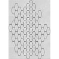 thumbnail image 1 of Ahgly Company Machine Washable Indoor Rectangle Transitional Platinum Gray Area Rugs, 2' x 4', 1 of 7