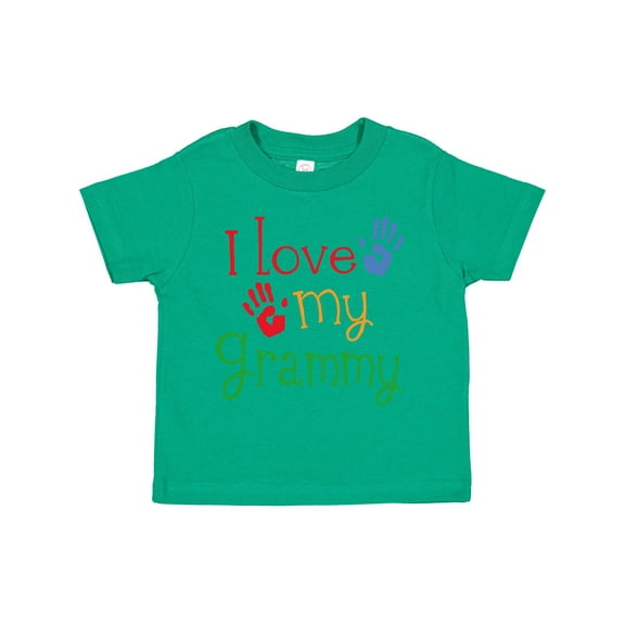 Inktastic I Love My Grammy Boys or Girls Toddler T-Shirt
