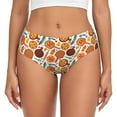 thumbnail image 1 of Fotbe Hot Fresh Pizza Calzones Estampados para Mujer – Ropa Interior de Algodón, Cómoda, Suave y Elástica-Small, 1 of 6