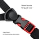 thumbnail image 4 of Sonducket Casco de bicicleta, luz trasera, cascos de montar, ligero, recargable, tapa protectora de seguridad, luz trasera para motocicleta Ciclismo Blanco titanio, 4 of 6
