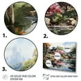 thumbnail image 3 of Designart "Zen Garden China Art painting" Chinese Canvas Wall Art, 3 of 5