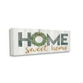 thumbnail image 3 of Stupell Industries Home Sweet Home Phrase Country Green Wreath Typography, 48 x 20, Design by Marla Rae, 3 of 7