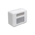 thumbnail image 2 of Wall-Mounted Tissue Box, Modern Plastic Tissue Container for Bathroom, Kitchen & Office, Versatile Storage Shelf, Transparent Window & Mobile Phone Slot for Home Organization, 2 of 9