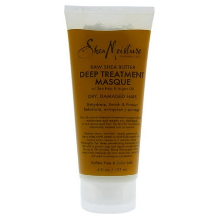 Raw Shea Butter Deep Treatment Masque by Shea Moisture for Unisex - 6 oz Masque