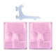 thumbnail image 2 of Kit de extensión de pestañas, bandeja para pestañas, productos profesionales para principiantes. Bandeja de 2 piezas rosa, 2 of 9