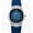 Blue, variant on Mens Chronograph Watch Blue Dial Silicone Band Tachymeter Sport Wristwatch