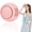 Pink, variant on 1PC Portable Silent Clip On Bladeless Fan, Mini Clip Waist Neck Wearable Fan with Night Light, Adjustable 3-Speed, Hands-Free Cooling Fans for Outdoor Office Shirt
