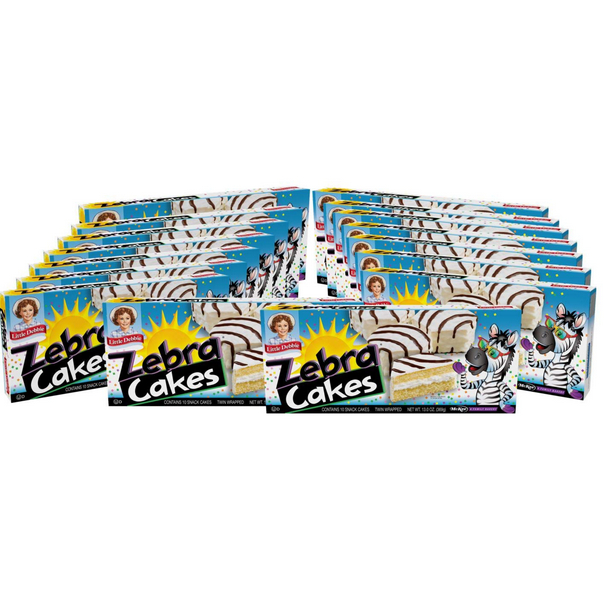 Little Debbie Zebra Cakes, 16 Boxes