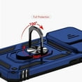 thumbnail image 5 of Case for iPhone 16,Military Grade Car Holder Protection [Built-in Kickstand] Magnetic Metal Ring Holder Heavy Duty TPU+PC Shockproof Phone Case for iPhone 16,6.1 inch 2024 (Rose Gold), 5 of 10